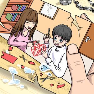 美女光着下体扒开内裤
